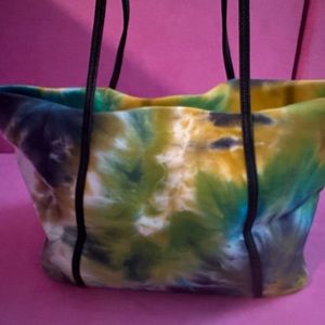 Tye dye tote bag